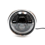 Load image into Gallery viewer, Purpose Built Moto 7" Flashpoint Classic LED Headlight Polished
