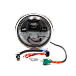 Load image into Gallery viewer, Purpose Built Moto 7" Flashpoint Classic LED Headlight Polished
