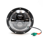 Load image into Gallery viewer, Purpose Built Moto 7" Flashpoint LED Headlight Black
