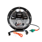 Load image into Gallery viewer, Purpose Built Moto 7" Flashpoint LED Headlight Black
