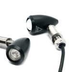 Load image into Gallery viewer, Purpose Built Moto Hollow Tip x 3 in 1 LED Indicators Black
