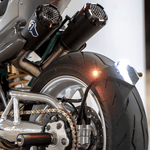 Load image into Gallery viewer, Purpose Built Moto Omni Lights 3 in 1 LED Indicators / Tail Lights Silver
