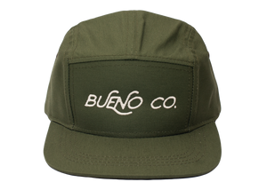 5 Panel Camp Hat in Olive